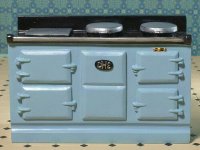 オーブン　アーガAGAスタイル　ライトブルー　大