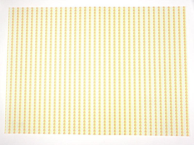 1/12サイズのドールハウス用ミニチュア壁紙　42cm x 60cmです