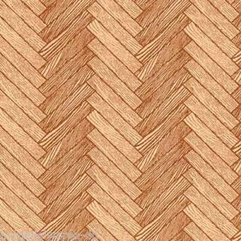 画像1: 壁紙　床用　パーケット(寄せ木細工)　 430 x 600mm (1)