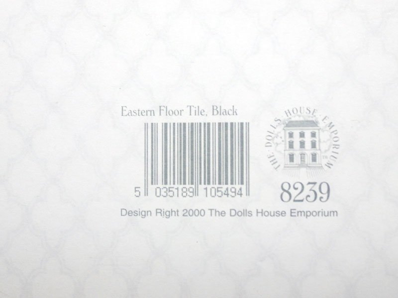 1/12サイズのドールハウス用ミニチュア壁紙　42cm x 60cmです