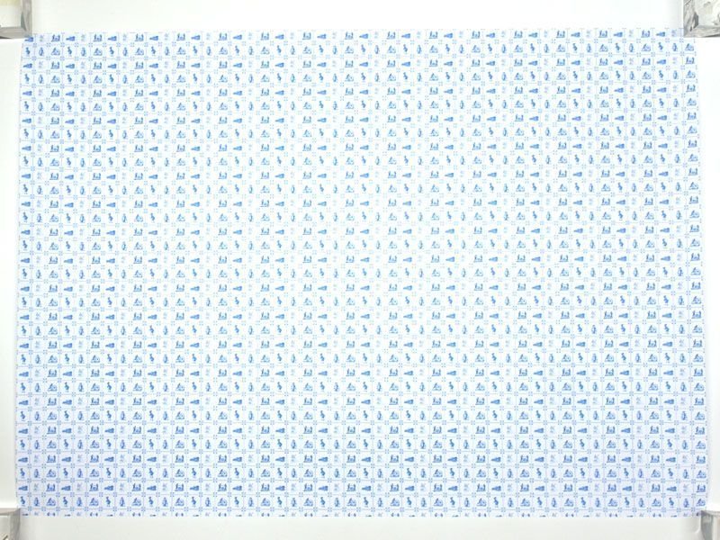 1/12サイズのドールハウス用ミニチュア壁紙　42cm x 60cmです