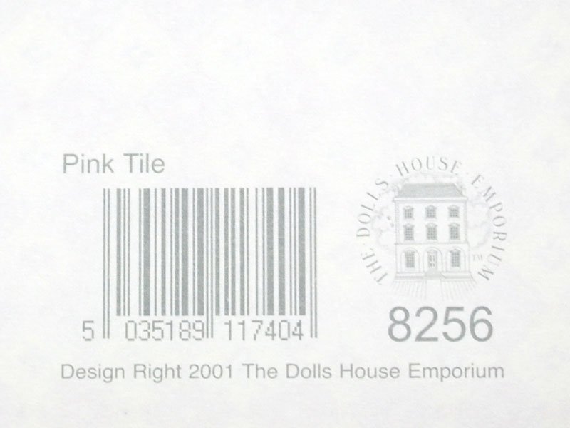 1/12サイズのドールハウス用ミニチュア壁紙　42cm x 60cmです