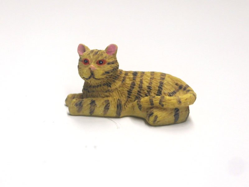 1/12サイズのドールハウス用ミニチュア猫です