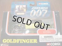 ミニカー　　Corgi　「007　Goldfinger」