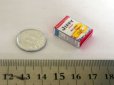ミニチュア　1/12サイズのパッケージ