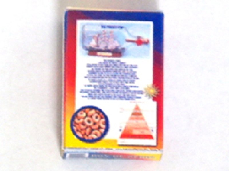 ミニチュア　1/12サイズのパッケージ