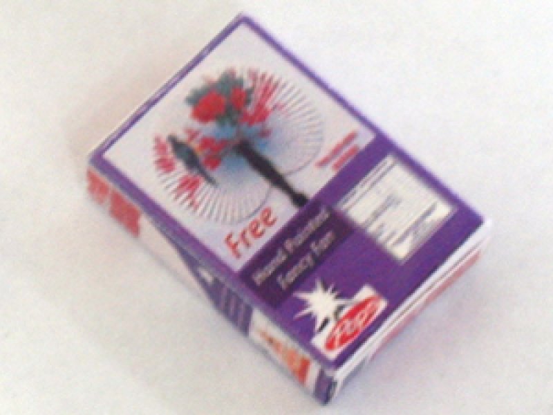 ミニチュア　1/12サイズのパッケージ