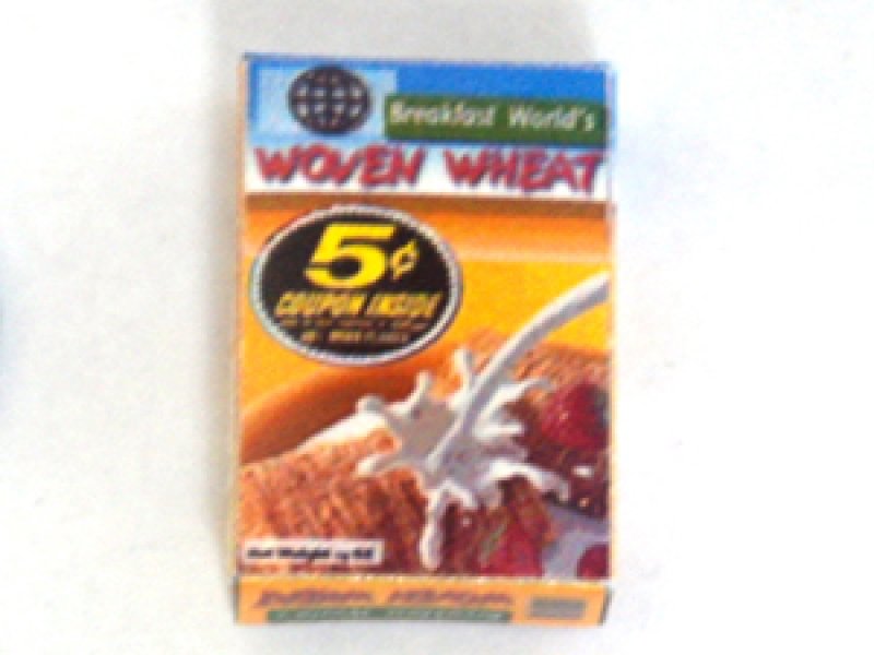 ミニチュア　1/12サイズのパッケージ