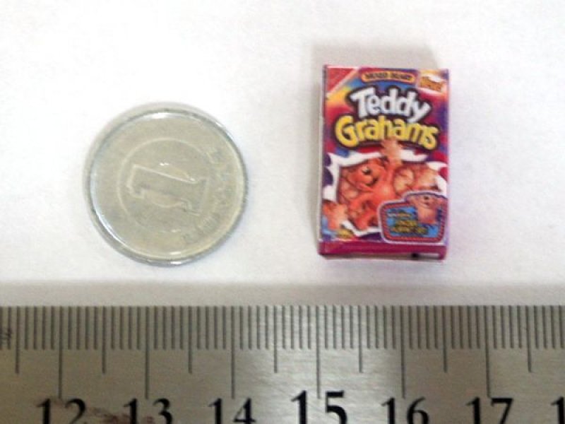 ミニチュア　1/12サイズのパッケージ