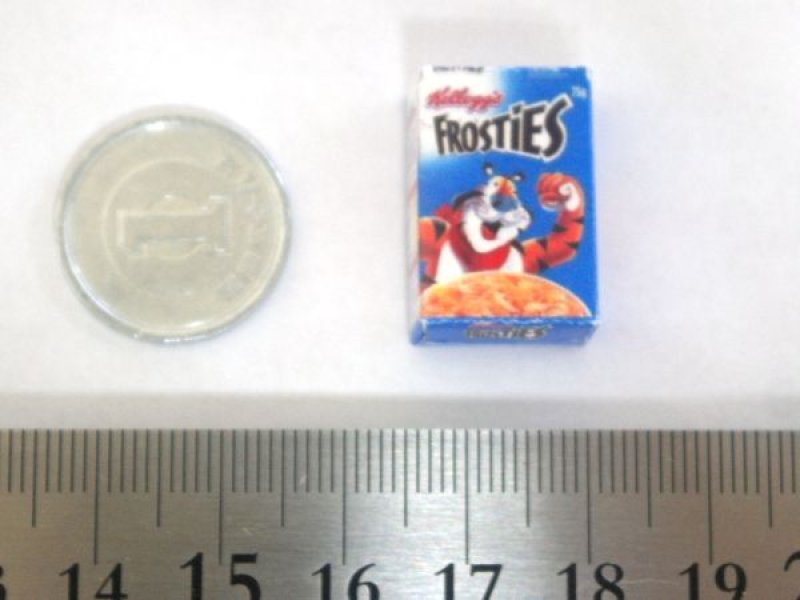 ミニチュア　1/12サイズのパッケージ