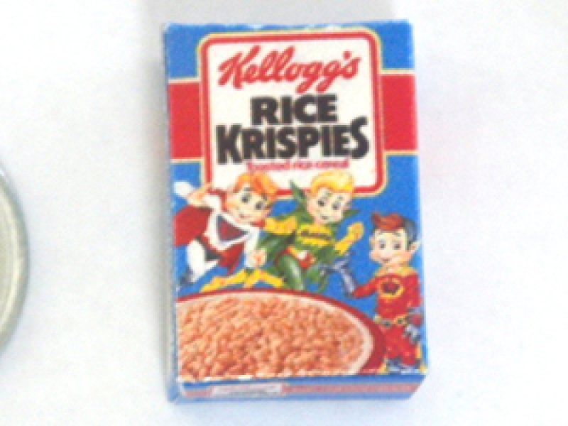 ミニチュア　1/12サイズのパッケージ