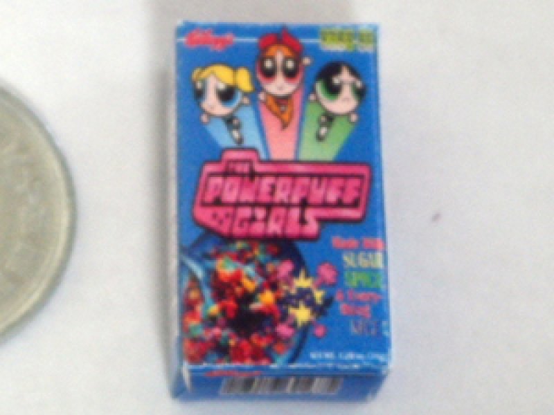 ミニチュア　1/12サイズのパッケージ