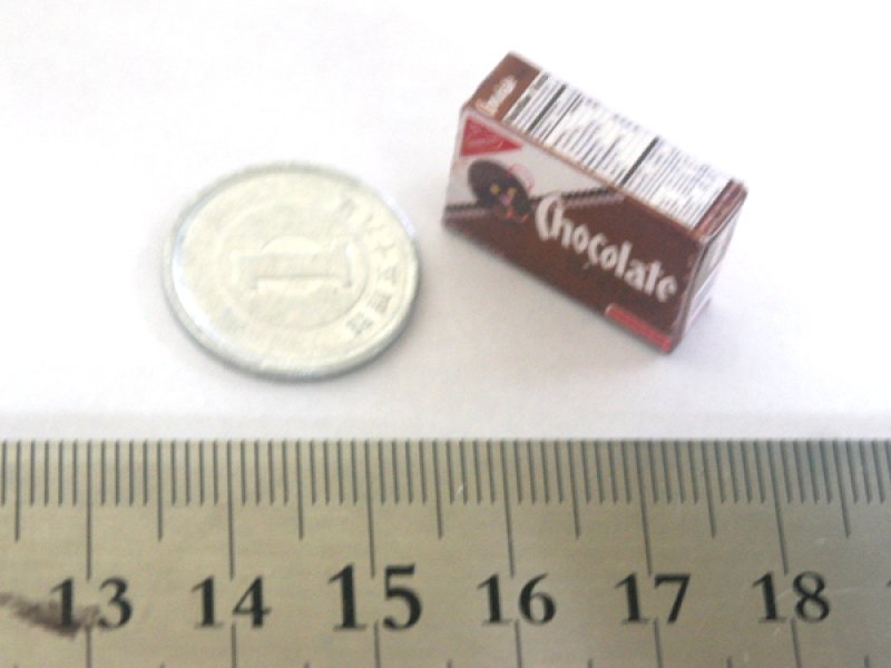 ミニチュア　1/12サイズのパッケージ