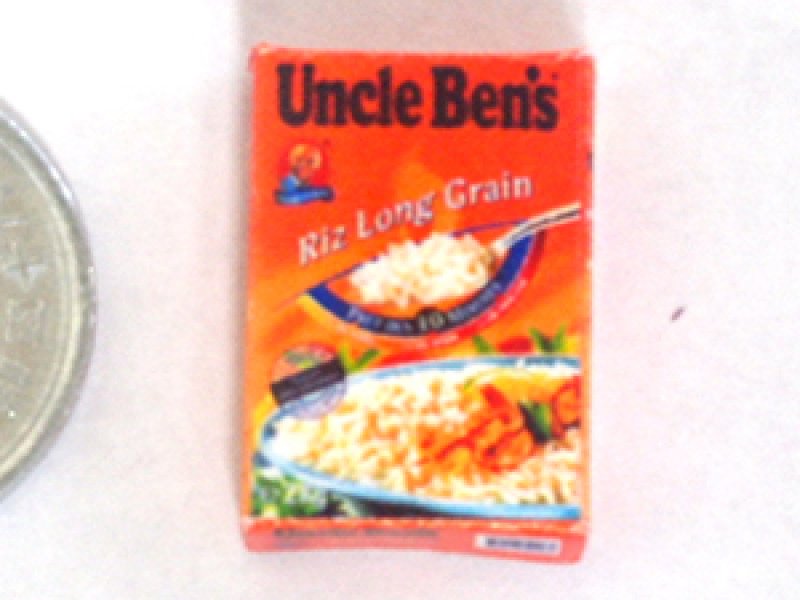 ミニチュア　1/12サイズのパッケージ