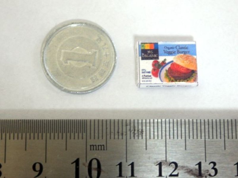 ミニチュア　1/12サイズのパッケージ