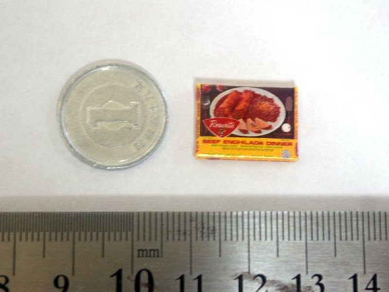 ミニチュア　1/12サイズのパッケージ