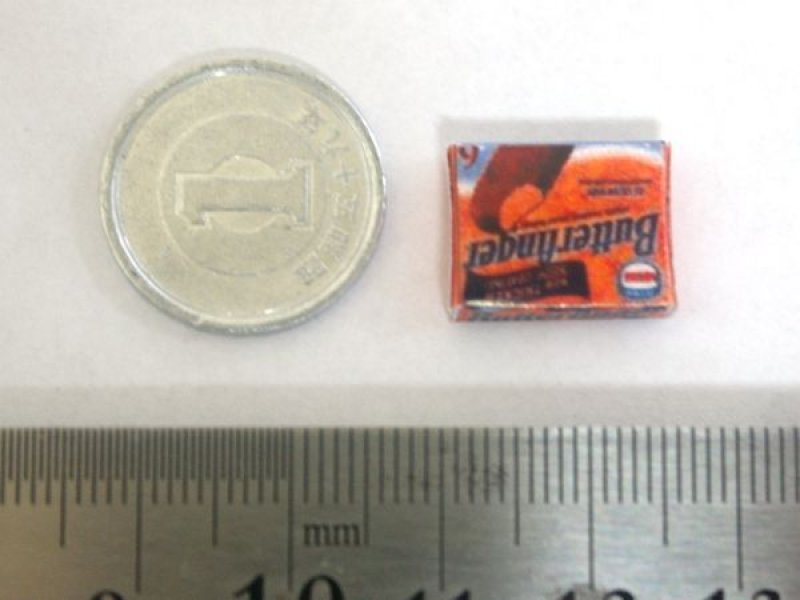 ミニチュア　1/12サイズのパッケージ