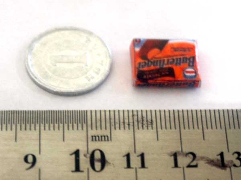 ミニチュア　1/12サイズのパッケージ