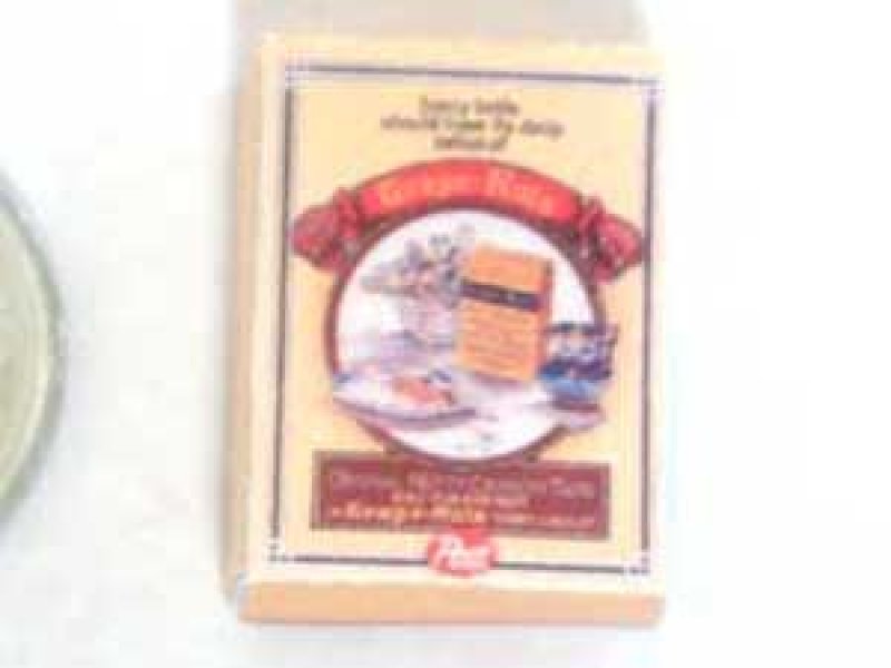 ミニチュア　1/12サイズのパッケージ