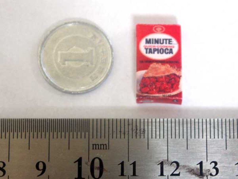 ミニチュア　1/12サイズのパッケージ