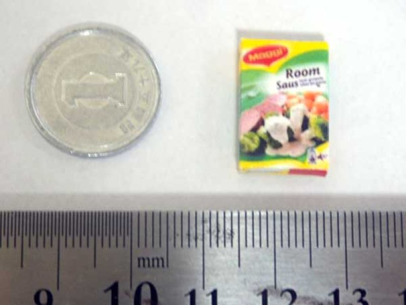 ミニチュア　1/12サイズのパッケージ