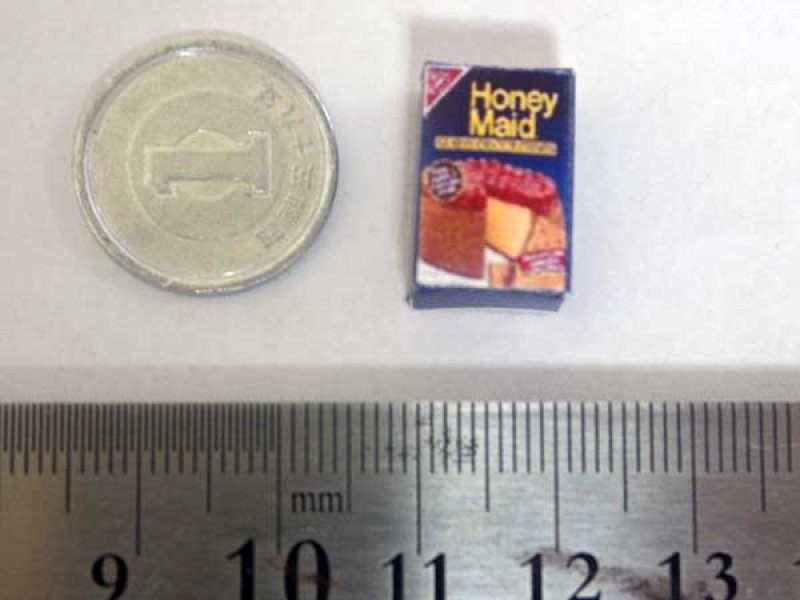 ミニチュア　1/12サイズのパッケージ