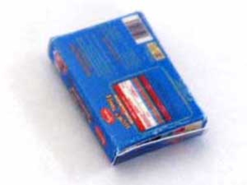 ミニチュア　1/12サイズのパッケージ