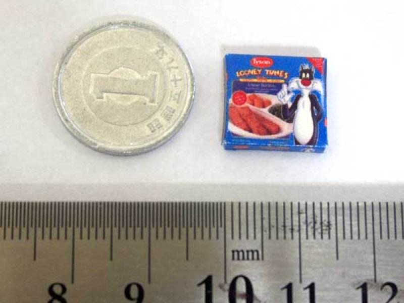 ミニチュア　1/12サイズのパッケージ