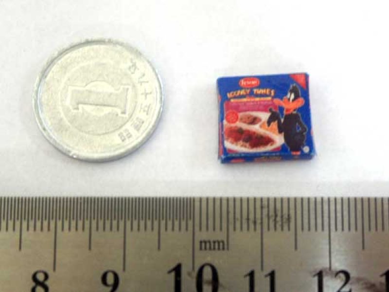 ミニチュア　1/12サイズのパッケージ