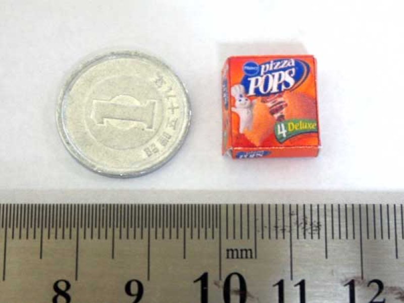 ミニチュア　1/12サイズのパッケージ