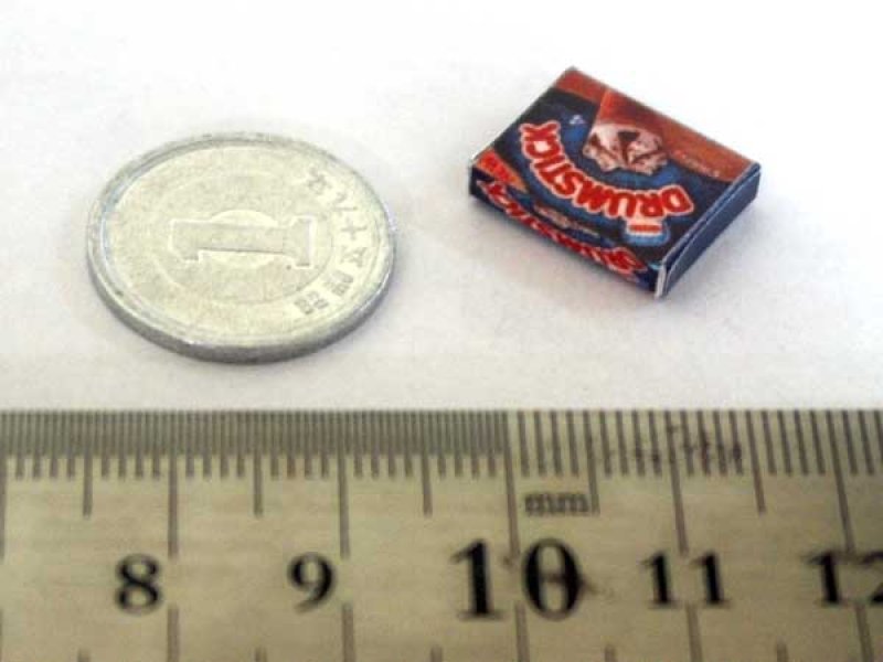 ミニチュア　1/12サイズのパッケージ