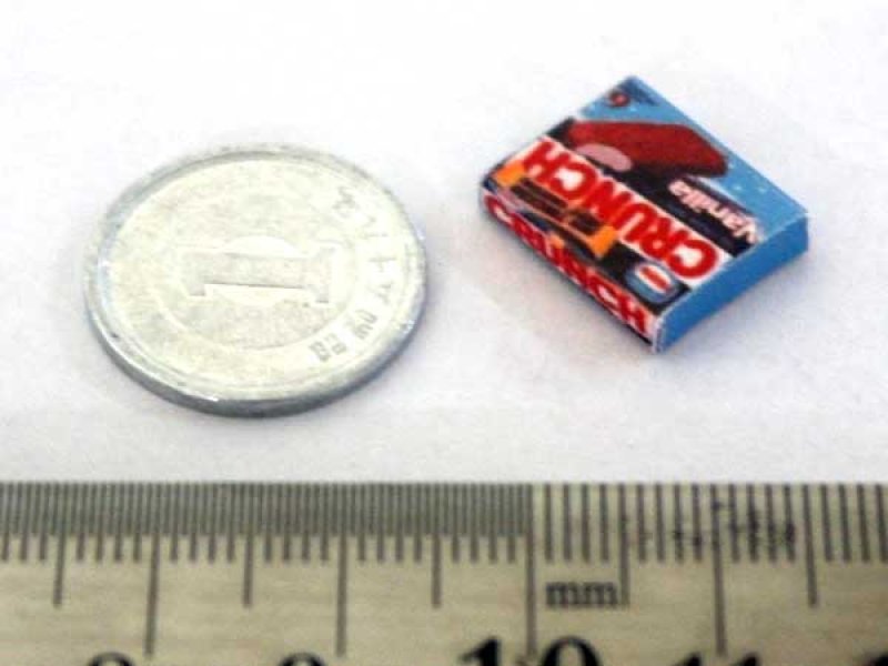 ミニチュア　1/12サイズのパッケージ