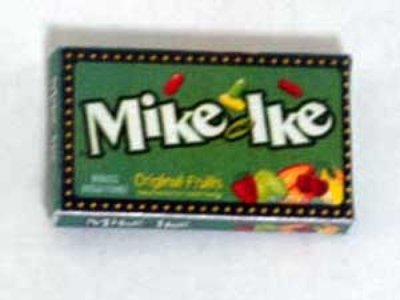 ミニチュア　1/12サイズのパッケージ