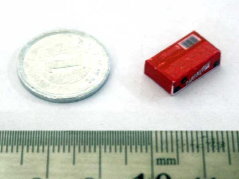 ミニチュア　1/12サイズのパッケージ