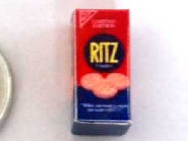 ミニチュア　1/12サイズのパッケージ