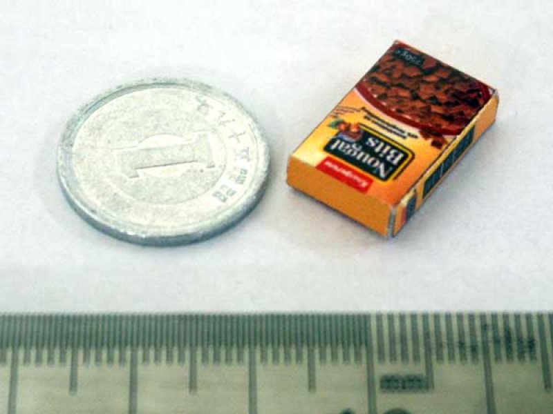 ミニチュア　1/12サイズのパッケージ