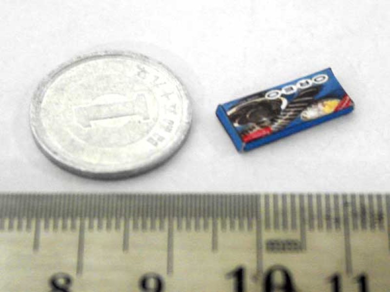 ミニチュア　1/12サイズのパッケージ