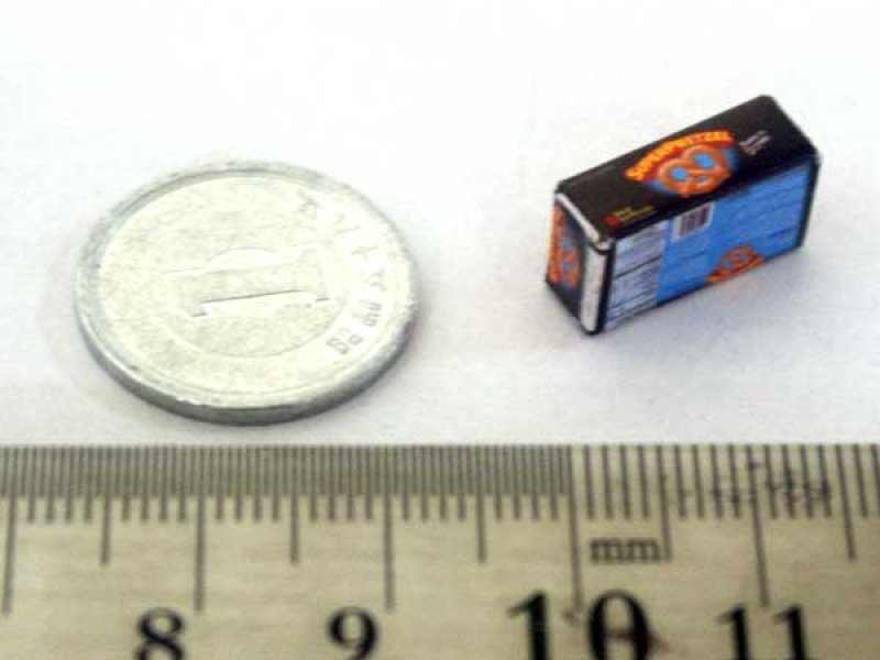 ミニチュア　1/12サイズのパッケージ