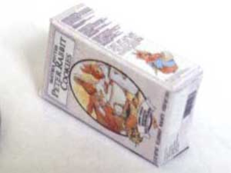 ミニチュア　1/12サイズのパッケージ