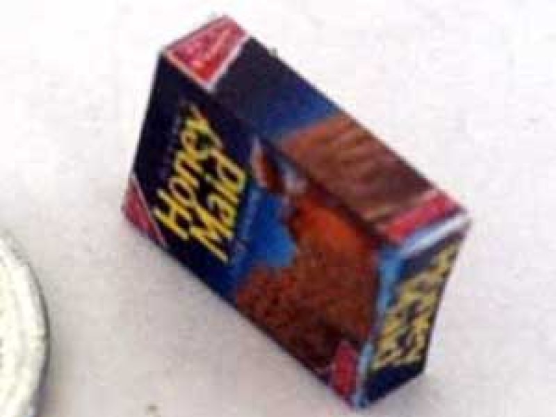 ミニチュア　1/12サイズのパッケージ