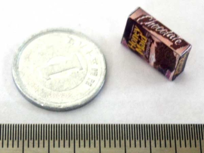 ミニチュア　1/12サイズのパッケージ