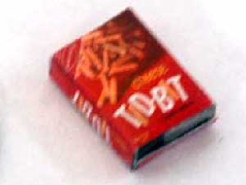 ミニチュア　1/12サイズのパッケージ