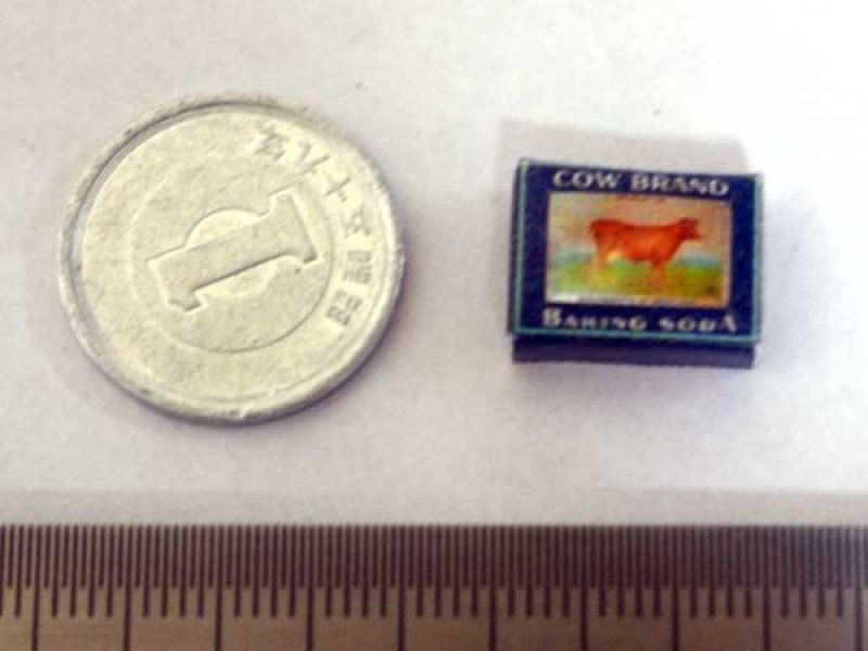 ミニチュア　1/12サイズのパッケージ