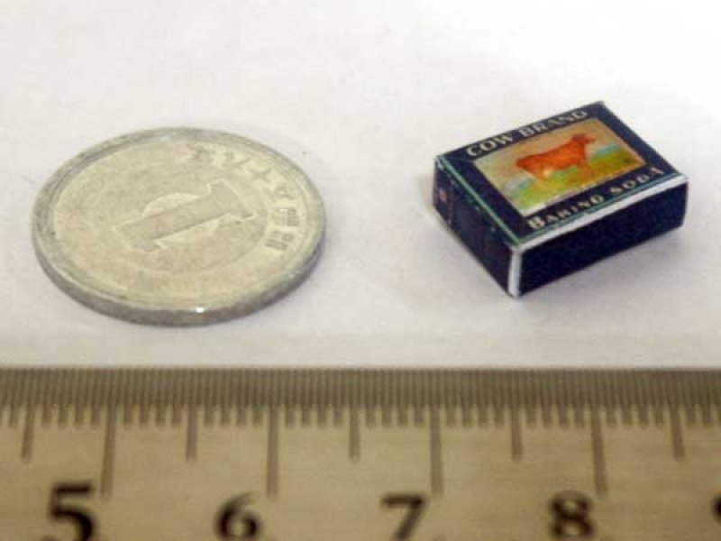 ミニチュア　1/12サイズのパッケージ