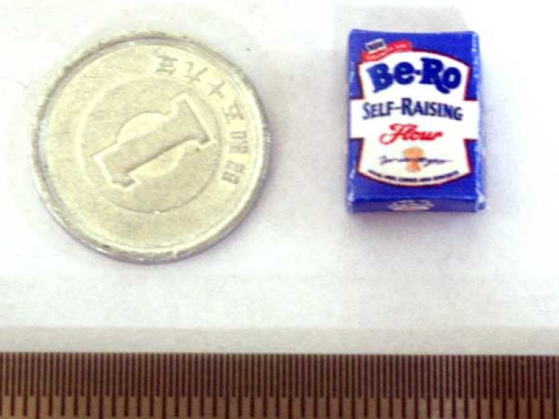 ミニチュア　1/12サイズのパッケージ