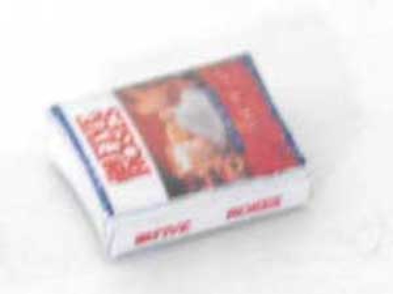 ミニチュア　1/12サイズのパッケージ