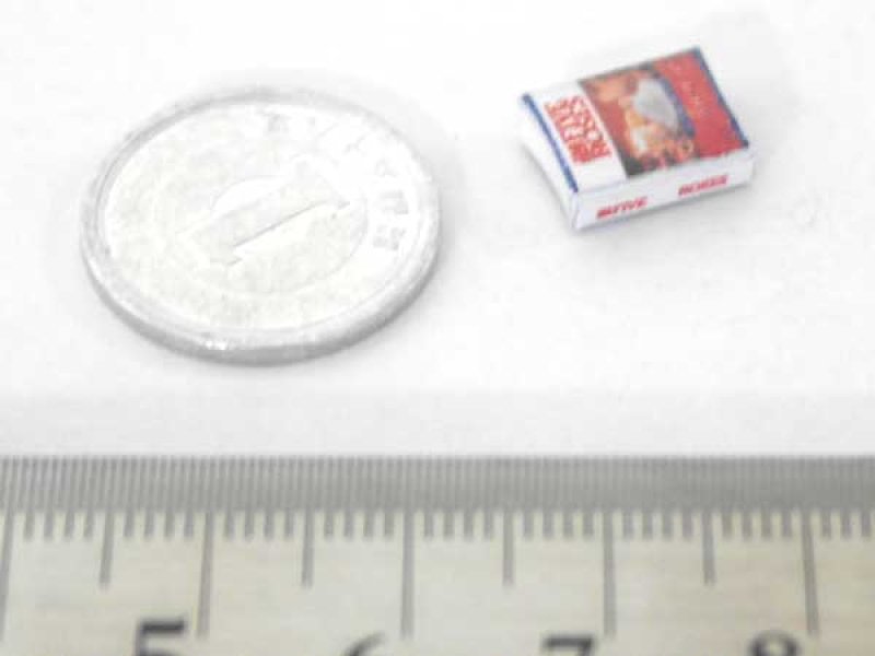 ミニチュア　1/12サイズのパッケージ