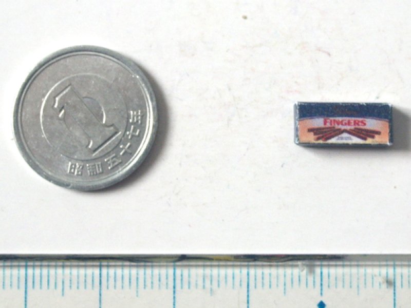 ミニチュア　1/12サイズのパッケージ