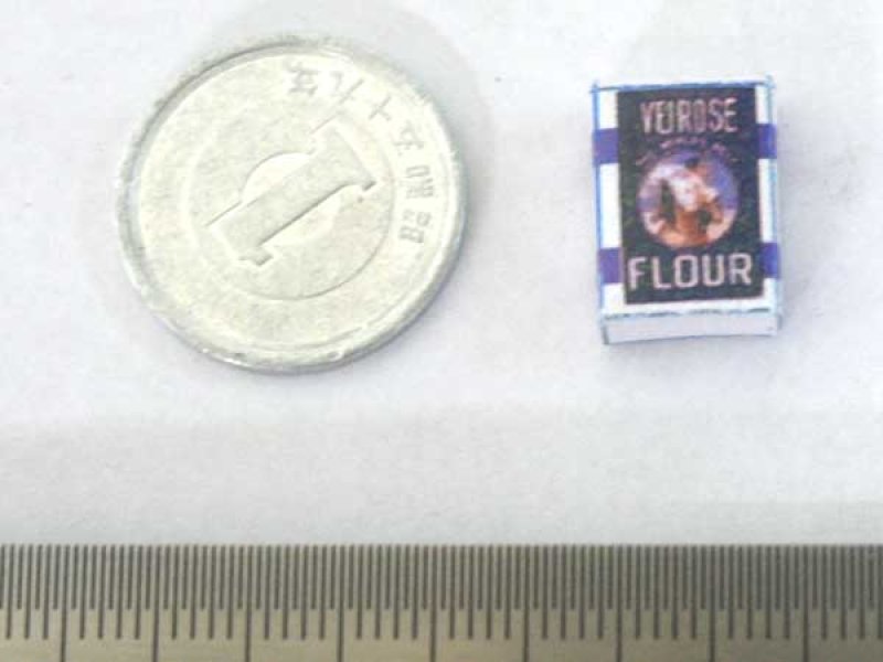 ミニチュア　1/12サイズのパッケージ