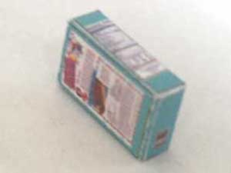 ミニチュア　1/12サイズのパッケージ